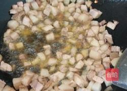 空心菜炒肉的做法图解4