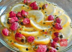 柠檬百香果玫瑰茶的做法图解5