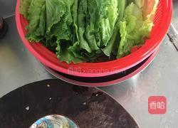 酱汁生菜的做法图解1