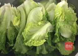 酱汁生菜的做法图解3