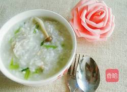 菠菜肉末杂菇粥的做法图解9