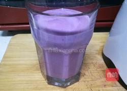 紫薯坚果奶昔的做法图解4