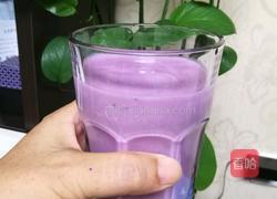 紫薯坚果奶昔的做法图解5