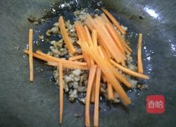 肉沫炒红薯粉条的做法图解3