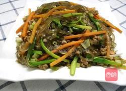 肉沫炒红薯粉条的做法图解6