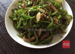 青椒肉丝的做法图解6