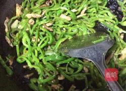 青椒肉丝的做法图解5