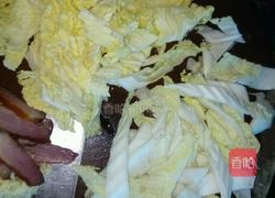 腊肉炒白菜的做法图解2