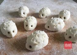 小刺猬豆沙包的做法图解9