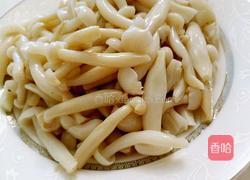 凉拌白玉菇的做法图解1