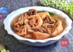 莲藕骨头汤的做法图解6