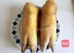 蹄花冻的做法图解1