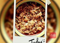 酱油炒饭的做法图解2