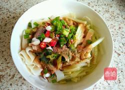 开胃凉皮简易版(1人份)的做法图解5