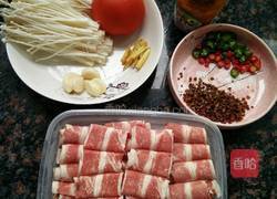 酸汤肥牛的做法图解1