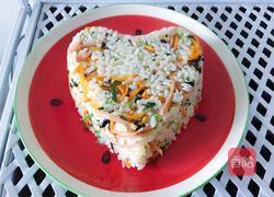 营养丰富的五彩炒饭的做法图解6