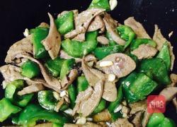 猪肝菜椒的做法图解6