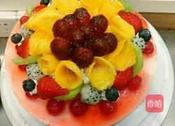 百香果慕斯蛋糕的做法图解7