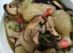 冬瓜炒香菇的做法图解3