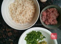 蒸酿藕丸的做法图解1