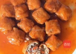 豆泡酿肉的做法图解14