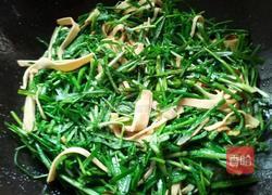 韭菜炒千张的做法图解4