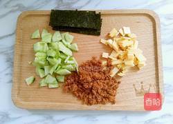 肉松三角饭团的做法图解5