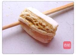 核桃芝麻花卷的做法图解14