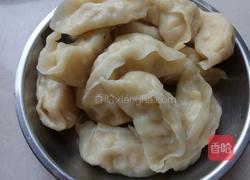 虾仁鸡蛋白菜馅饺子的做法图解11