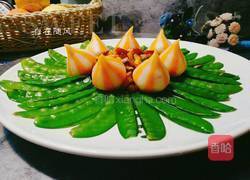 素彩同心的做法图解1