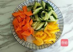 青瓜炒虾仁的做法图解4