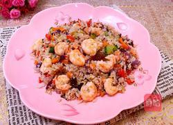 虾仁炒饭的做法图解7