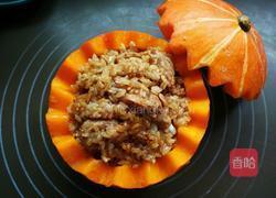 糯米排骨南瓜盅的做法图解14