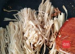 蚝油肉沫金针菇的做法图解6