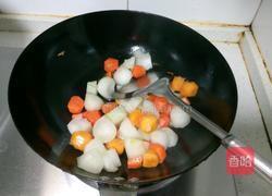 五彩豆腐汤的做法图解3