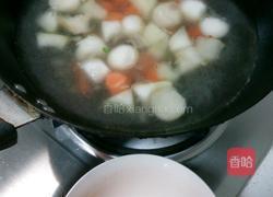 五彩豆腐汤的做法图解4