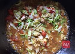 大头菜炒西红柿肉片的做法图解8