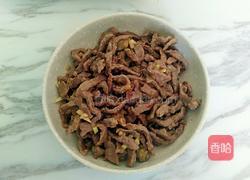 小炒牛肉的做法图解8