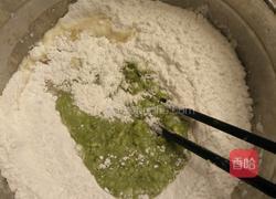 薄荷蜜豆松糕的做法图解3