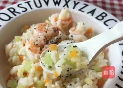 时蔬鲜虾烩饭的做法图解9