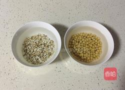 红枣薏米豆浆的做法图解2