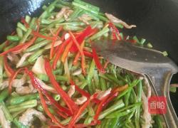 肉丝炒豇豆角的做法图解6