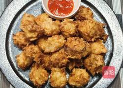 炸素萝卜丸子的做法图解8