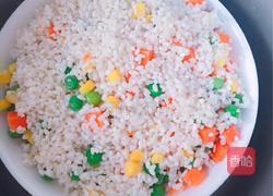 菜蔬糯米饭团的做法图解4