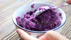 奶酪紫薯泥的做法图解11