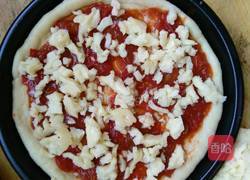 虾仁火腿披萨的做法图解6