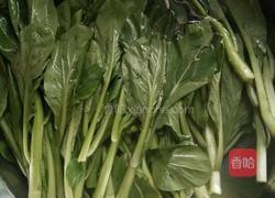 白灼菜心的做法图解4