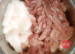 有机花菜烧肉的做法图解1