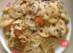 莲藕烧肉的做法图解4