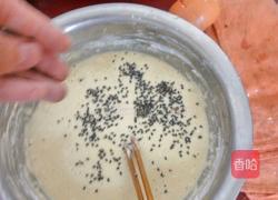 芝麻蛋饼的做法图解2